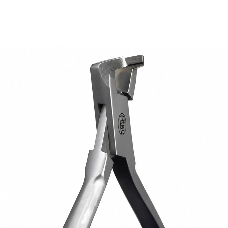 Eltee Distal End Cutter with stainless steel blades and ergonomic handle, designed for precise cutting applications.