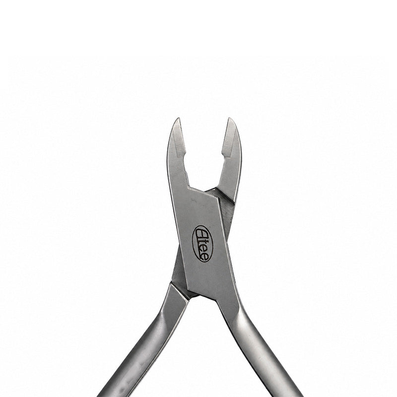 Eltee Ligature Cutter with stainless steel blades and ergonomic handle for precise medical or dental wire cutting.
