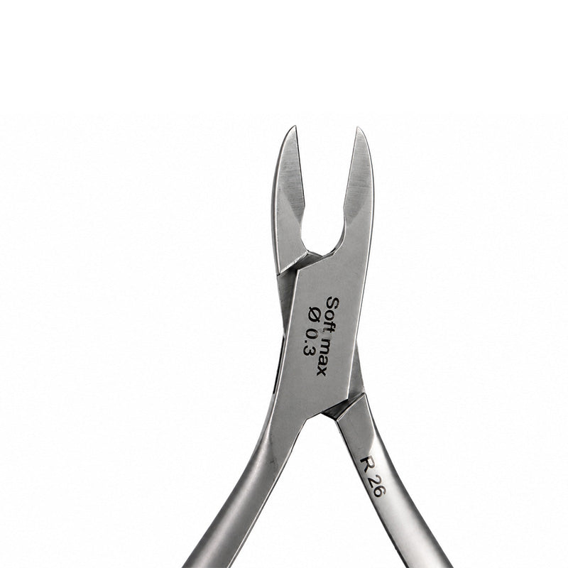 Eltee Ligature Cutter Small, professional dental tool with sharp blades, used for precise ligature cutting in dental procedures.