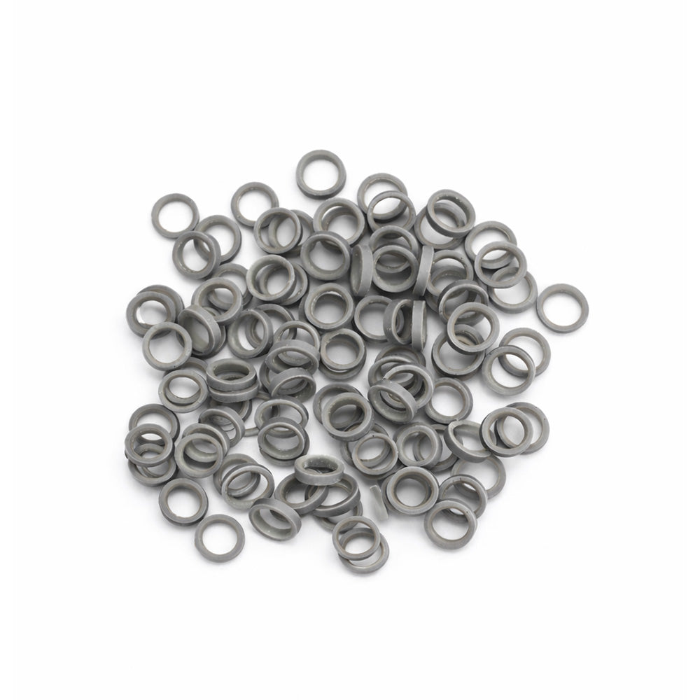 Captain Colour Elastic orthodontic elastics in blue, designed for braces and orthodontic treatment, by Captain Orthodontics.