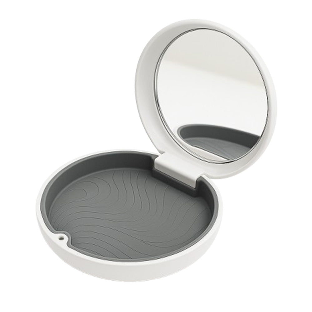 Captain Slim Aligner Case Off White With Silicone Layer