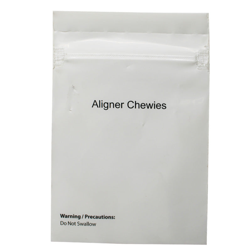 Libral Empty Zip Bags for Aligner Chewies Size 3" x 4.5" 100/pk