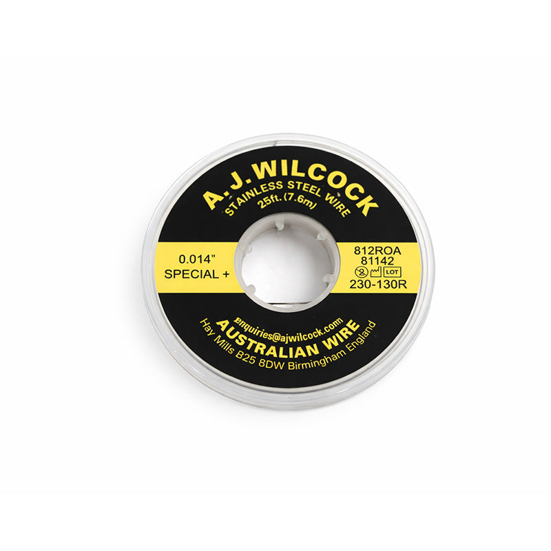 Yellow AJW Special Plus Wire by A.J. Wilcock, Australian 25 ft. electrical wire coil with durable insulated copper wire.