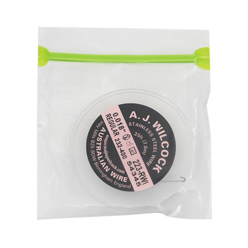 Light pink AJ Wilcock Australian wire, 25 ft. AJW Regular Wire perfect for jewelry making and crafting projects.