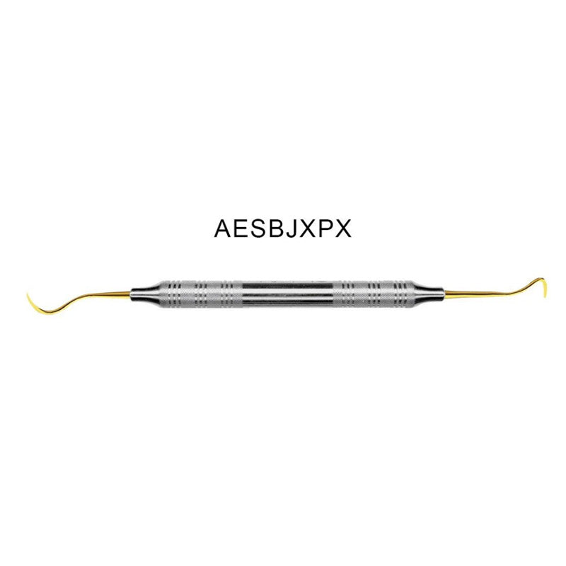 American Eagle Universal Blackjack Scalers with XP Technology for periodontal cleaning, featuring a black resin handle and sharp tips.