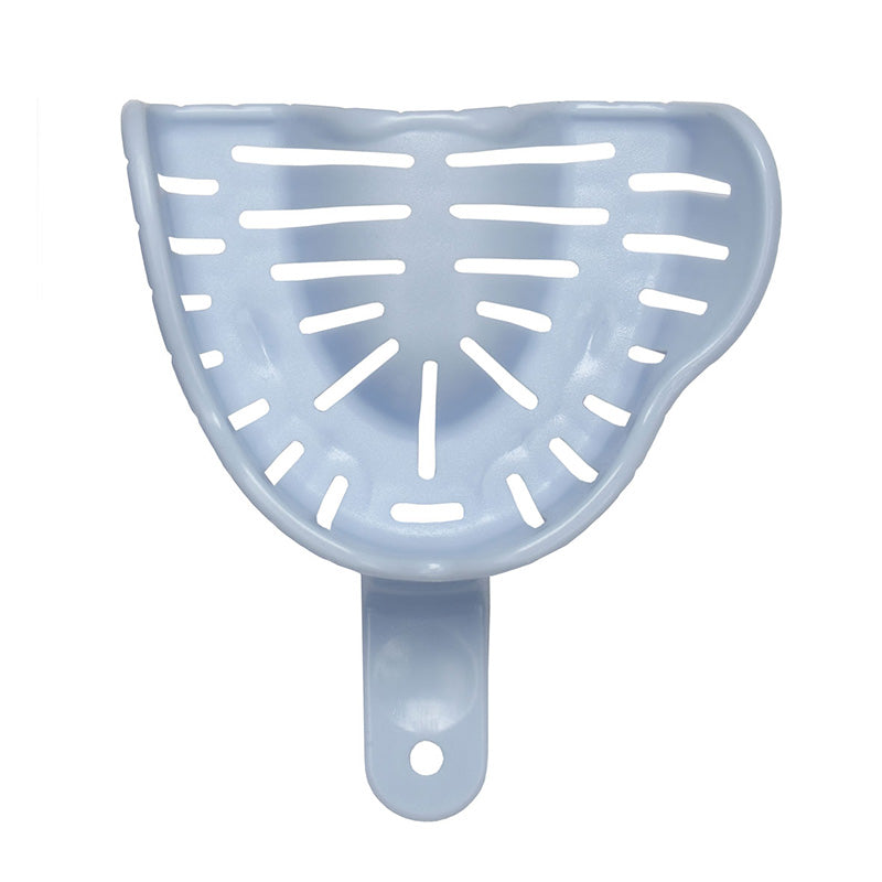 Asetk Innovations Transform Heat Mouldable Impression Trays for dental impressions, shown in dentate large lower tray, no. 1, in a pack