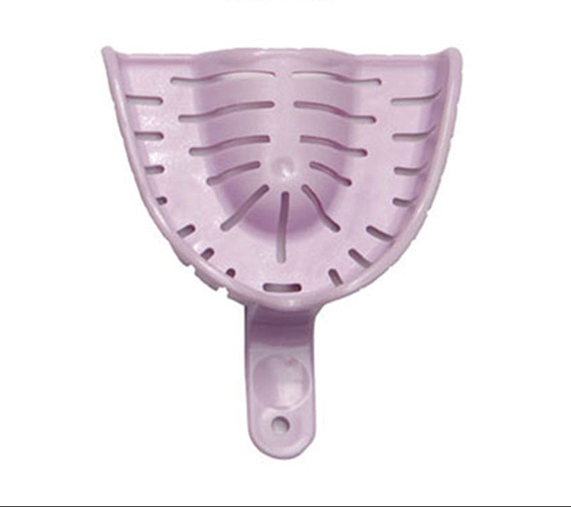 A set of Astek Innovations Transform Heat Mouldable Impression Trays for dental impressions, including large lower dentate trays in a package.