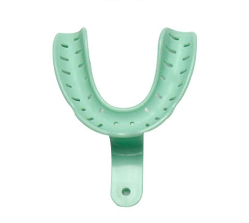 Astek Innovations Transform Heat Mouldable Impression Trays for dental impressions, shown in a package with dentate large lower trays.