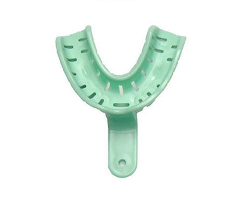 Asetk Innovations Transform Heat Mouldable Impression Trays for dentate lower teeth, shown in a pack of large size, no. 1.