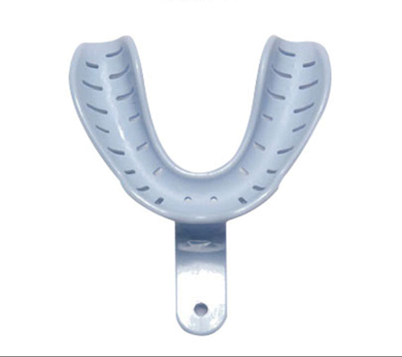 Asetk Innovations large dentate lower impression tray set with transform heat moldable material for dental impressions.
