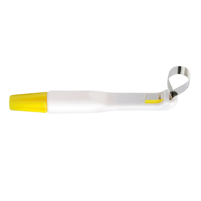 Set of 10 orange Astek Pro-Matrix Bands, 6 mm curved dental matrix bands for restorative procedures by Astek Innovations.