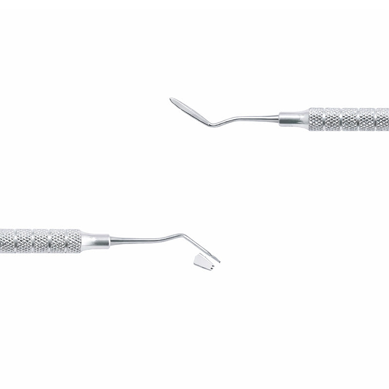 Atria Cord Packer Serrated CSI-1, a professional dental instrument with a serrated handle for packing dental cords.
