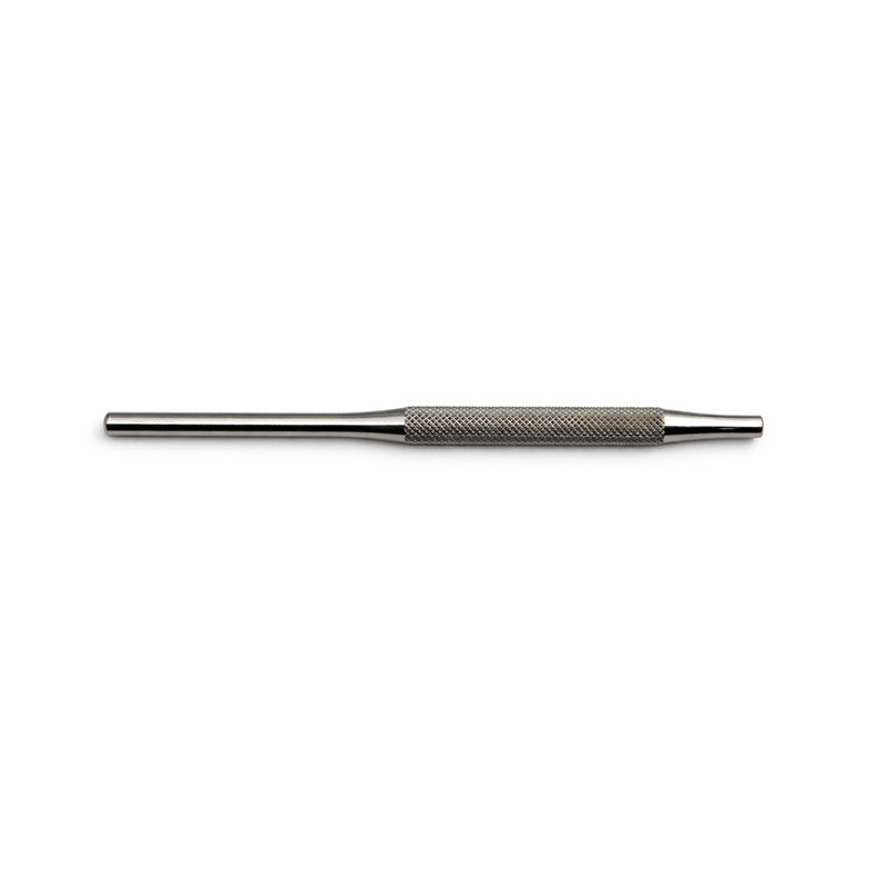 Atria stainless steel handle for mouth mirror, dental diagnostics tool with hexagonal grip for precise dental examinations