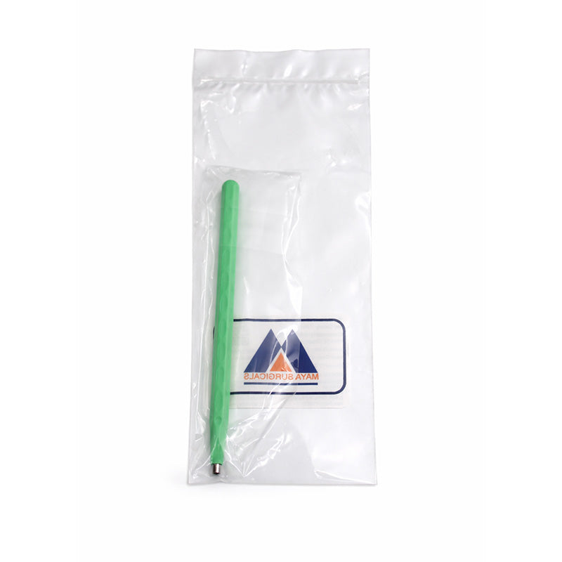 Atria double-sided dental mouth mirror with autoclaveable handle, used for diagnostics and oral examinations.