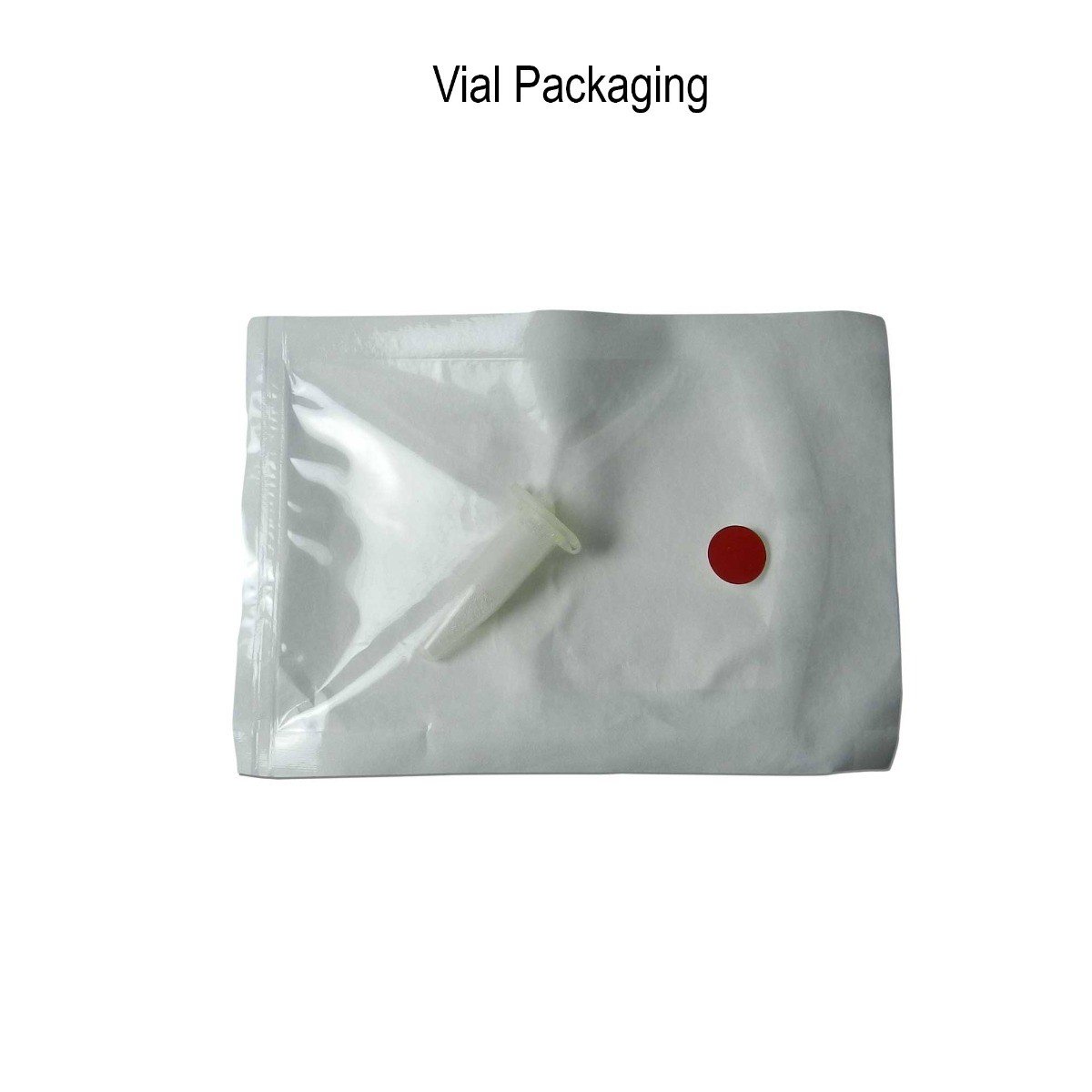 B-Ostin HT synthetic bone graft vial with 60% hydroxyapatite and 40% β-TCP, 0.355-0.500 mm, in vial packaging.
