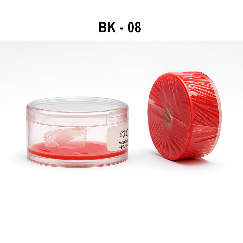 Bausch Articulating Silk articulating paper, 80µ microns, showing thin, flexible film used for dental bite registration.