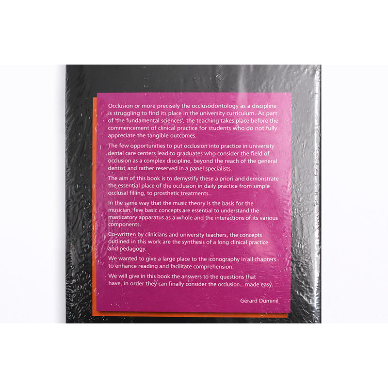 Bausch Occlusion Book Made Easy by Gerard Duminil, a book on vision therapy, with a plain cover featuring the title and author.