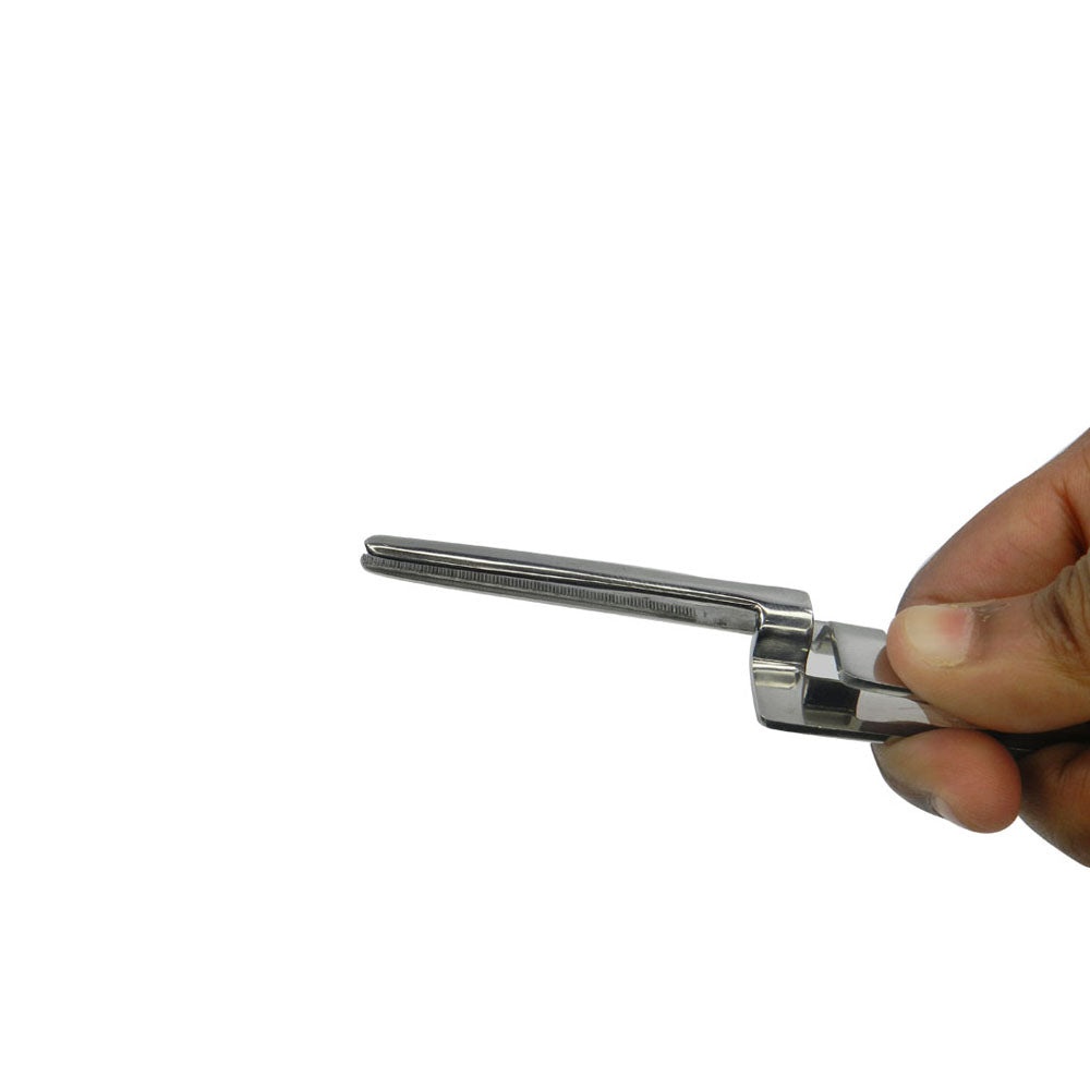 Bausch Arti Fol Forceps Straight, surgical articulating instruments with straight tips for precise medical procedures.