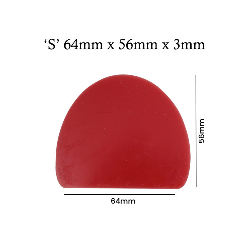 Bausch Arti-Pink Bite Wax occlusal registration wax for dental laboratory use, 80mm x 150mm, 12-pack.