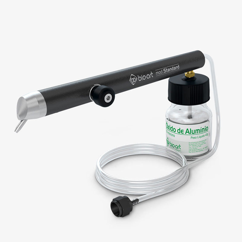 Bio-Art Microblaster Standard sand blaster for precision surface cleaning and etching, featuring ergonomic design and durable construction.