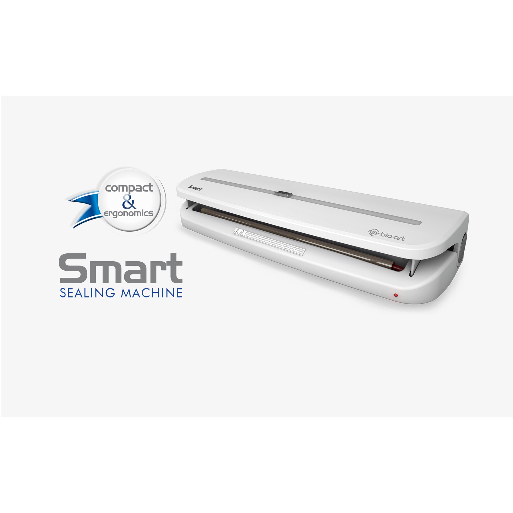 Bio-Art Smart Sealing Machine 220V, compact sealing device with digital controls for food preservation and vacuum sealing.