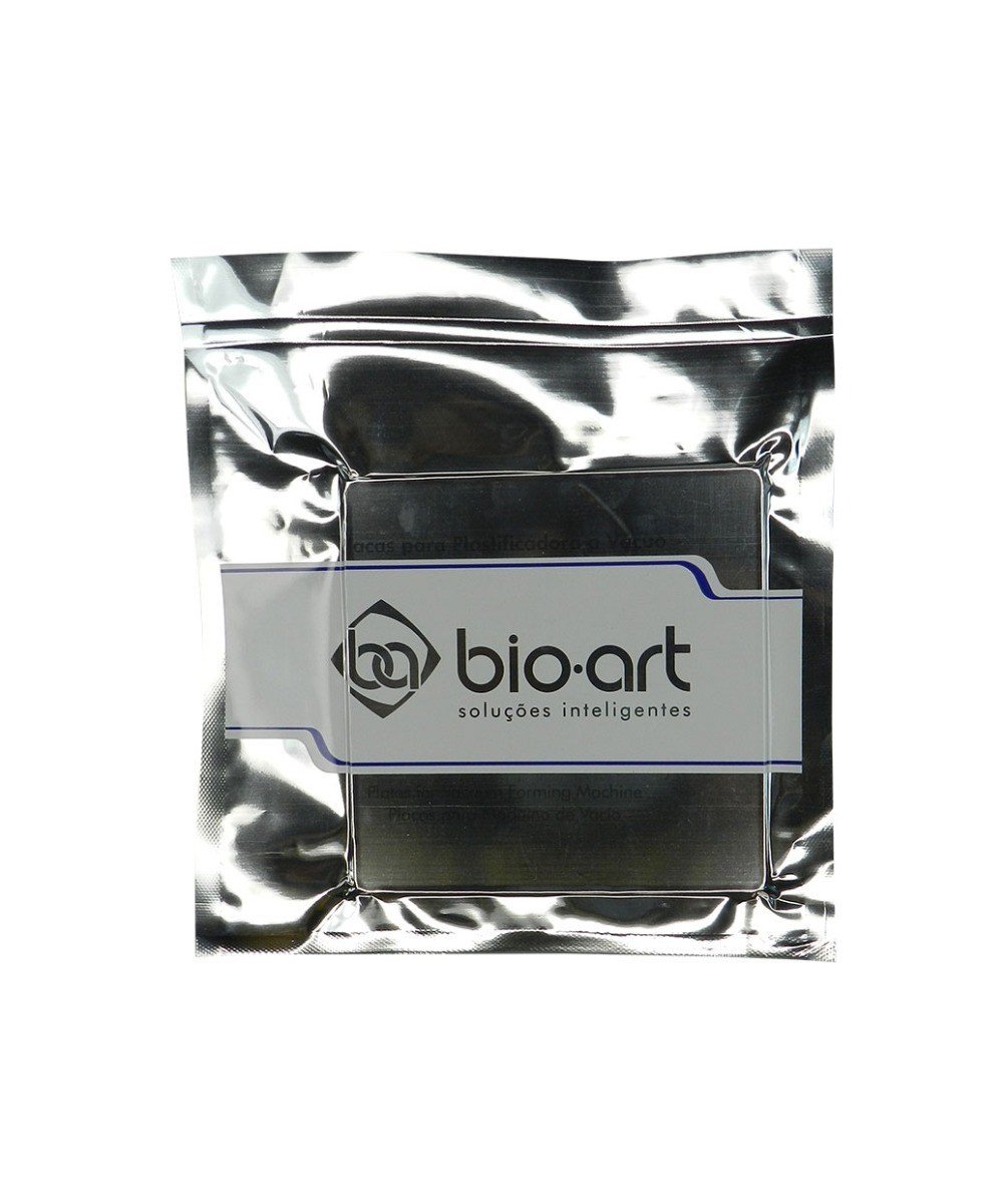 Bio-Art Hard Sheets Square 125x125mm thermoforming material, 1.5mm thick, set of 15, versatile dental lab product