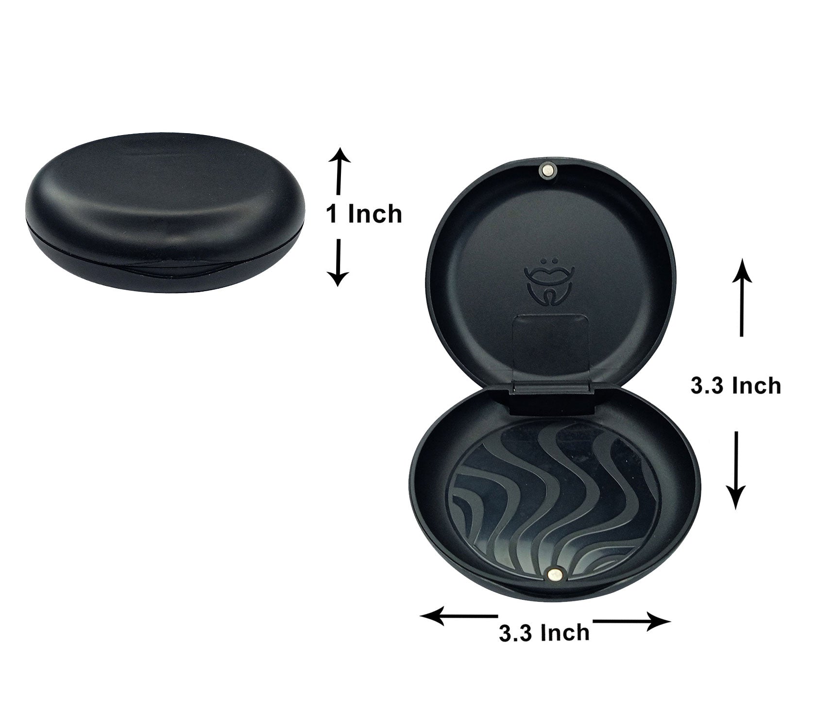Captain Slim Aligner Case Black - Libral Traders