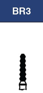 Strauss FG Diamond Burs Gross Reduction 016 6/pk - BR3