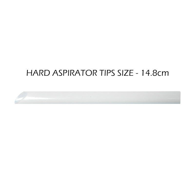 Pack of 50 Capri aspirator tips, soft and hard options, designed for use with Capri aspirators for nasal or ear cleaning.