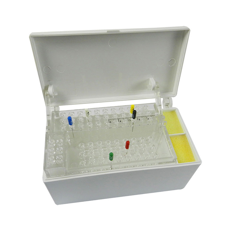 Capri Endo Organizer Set for Bur accessories, featuring multiple compartments and tools for efficient endodontic procedures.