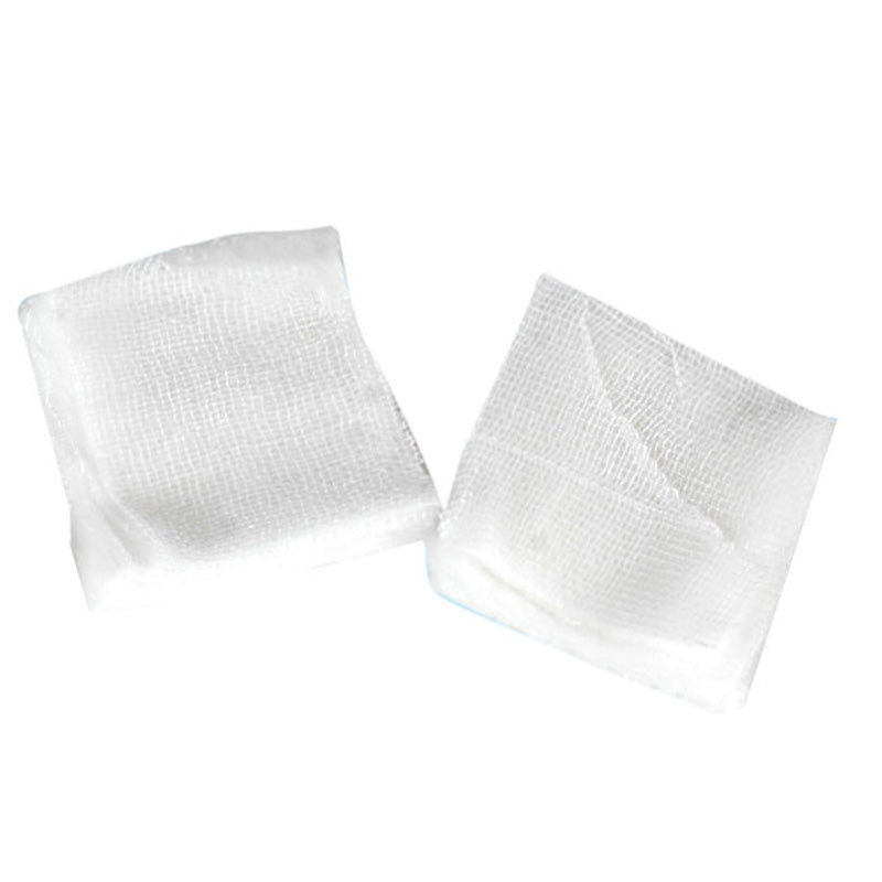 Non-sterile Capri Sandwich Gauze by Capri, soft gauze for wound dressing, shown in a clean, folded form.