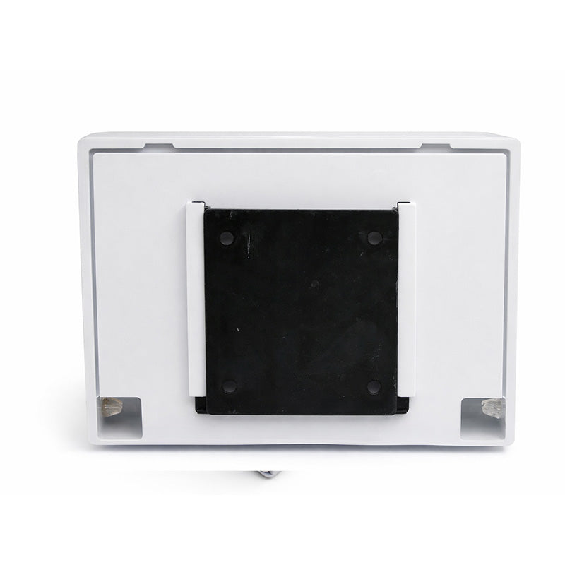 Capri protection glove dispenser mounted on wall, holding disposable gloves for easy access and hygiene.