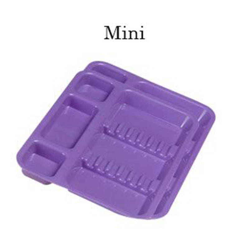 Large Capri setup tray, kidney-shaped tray used for medical or laboratory purposes, with a smooth, durable surface.