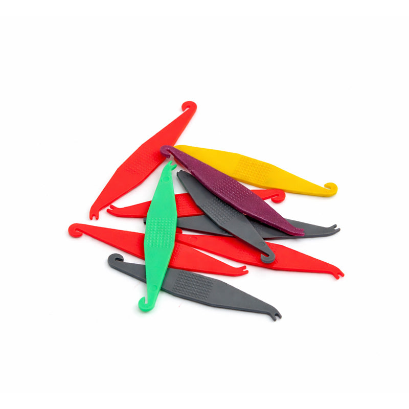 Captain Orthodontics Captain Elastic Placer, a pack of 10 accessories elastomeric elastic placers for orthodontic use.