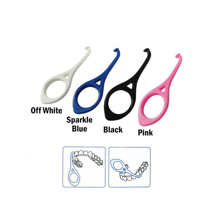 Assorted Captain Clear Aligner Removal Tools by Captain Orthodontics, reusable accessories for orthodontic thermoforming procedures.
