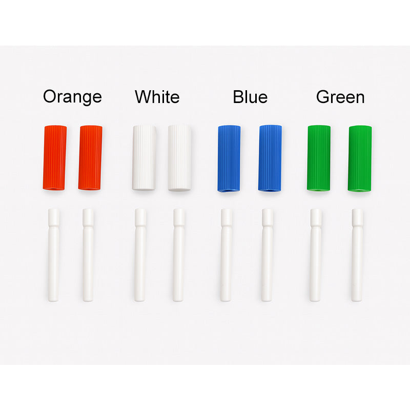 Assorted Captain Chewies for Aligner, orthodontic accessories, soft thermoforming material for aligner comfort, 10 pairs.