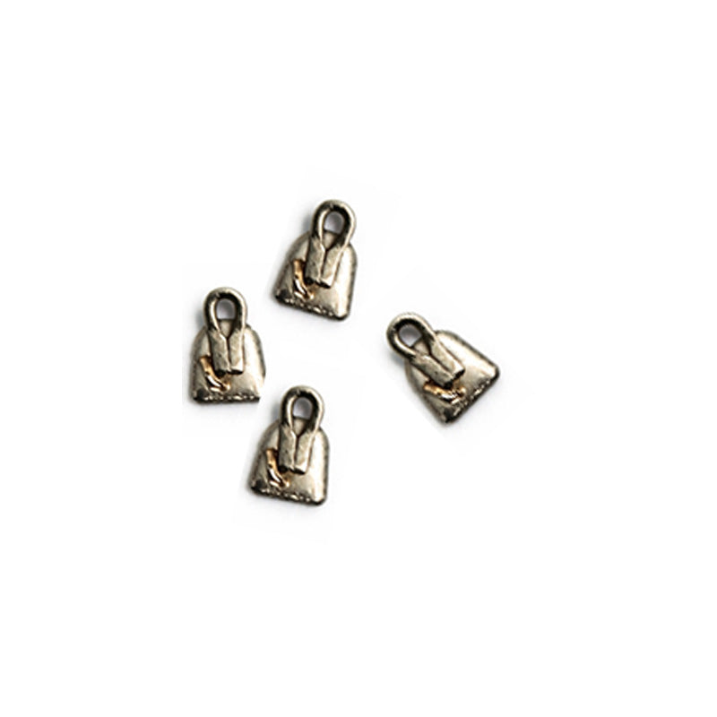 Captain Orthodontics bondable button with traction hook, used for orthodontic traction and appliance attachment.