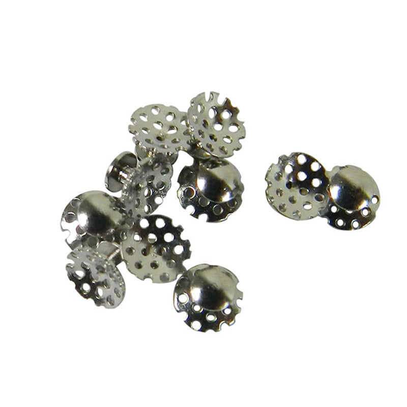 Captain Orthodontics Lingual Perforated Bondable Button used for orthodontic lingual braces application.