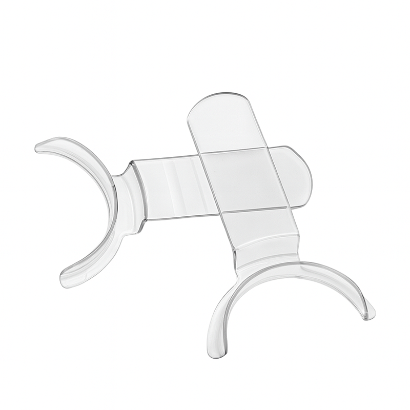 Clear Captain Gingival Lip Retractor by Captain Orthodontics, designed for cheek and tongue retraction during dental procedures.