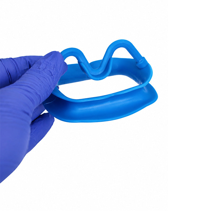 Captain Orthodontics soft silicone cheek and tongue retractor for teeth whitening, mouth opening, and lip or tongue protection.