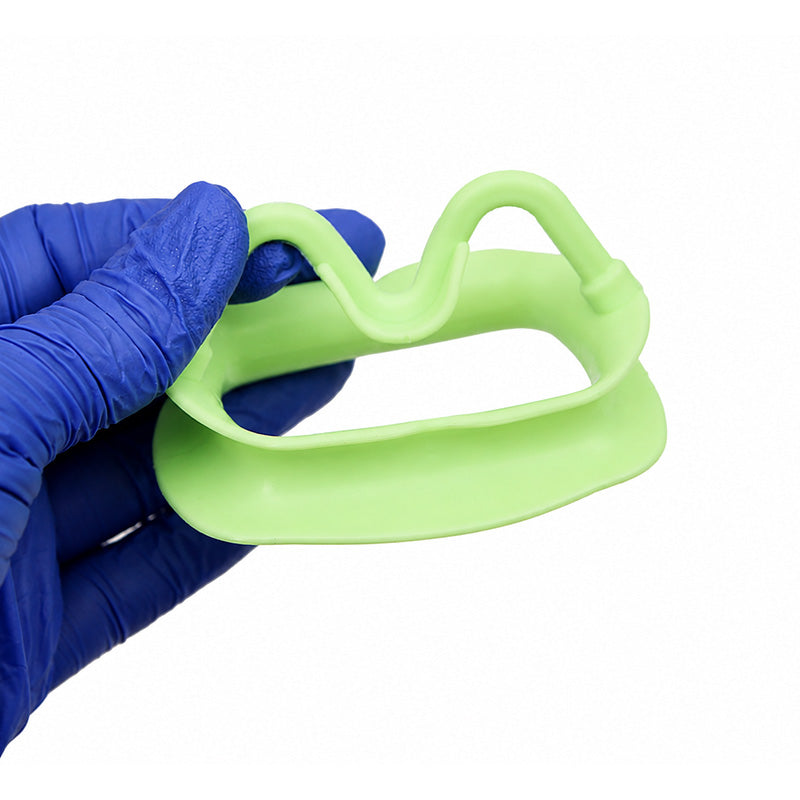 Captain Orthodontics soft silicone cheek and tongue retractor for teeth whitening, lip opening, and oral cavity management.