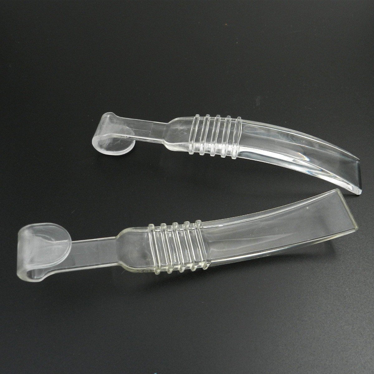 Captain Orthodontics Captain Pull Hook Lip Retractor used to hold cheeks and tongue away during dental procedures.