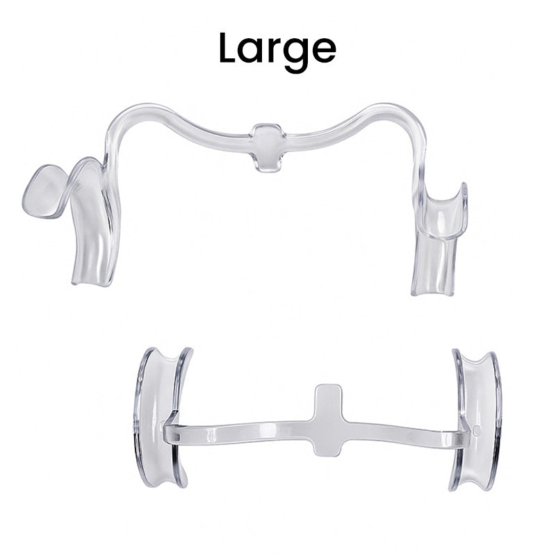 Captain Dental Cheek & Tongue Retractor M Type, orthodontic mouth retractor used to hold cheeks and tongue during dental procedures.