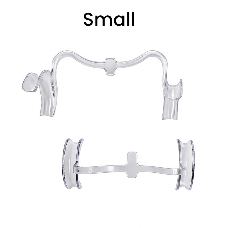 Captain Dental Cheek and Tongue Retractor M Type, large orthodontic tool for oral exams and procedures.