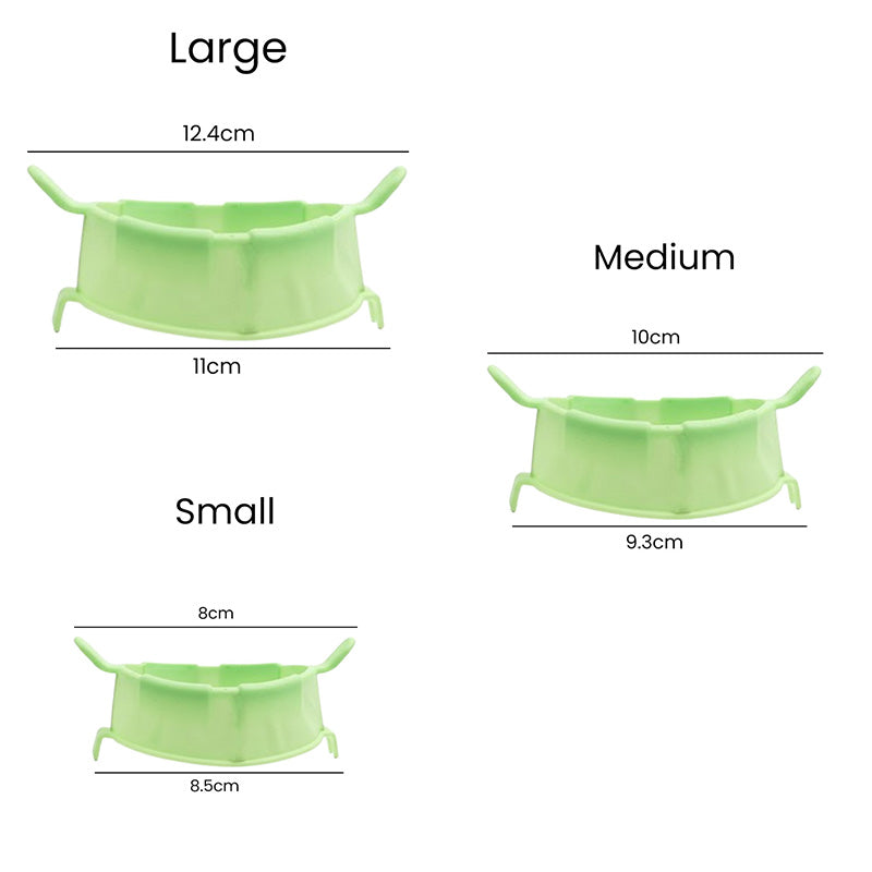 Captain Soft Cheek and Lip Retractor, latex-free green cheek and tongue retractor for orthodontic procedures.