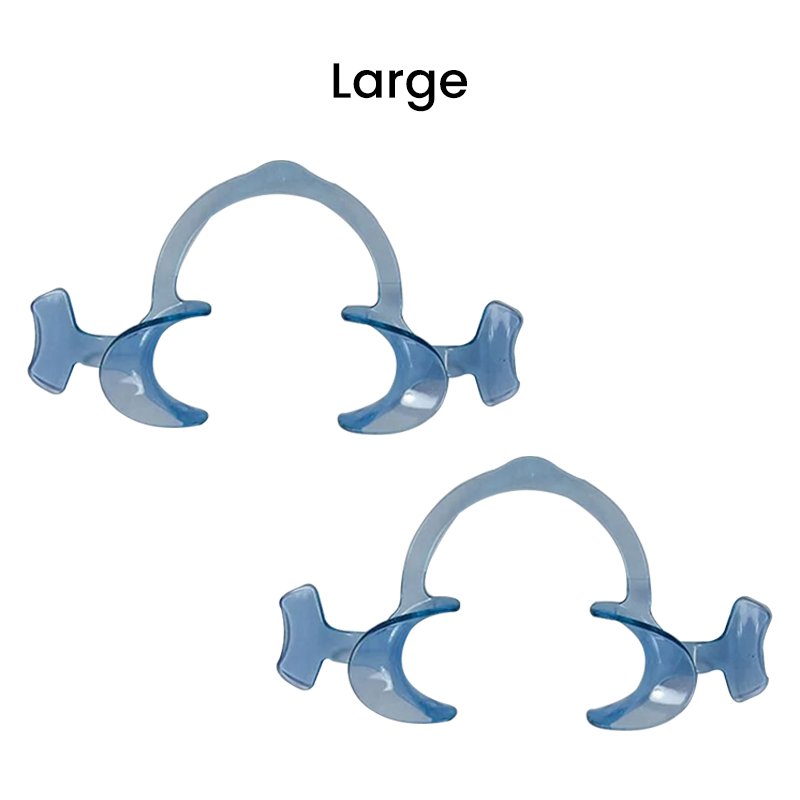 Captain Orthodontics Captain Flexi Premium Cheek and Tongue Retractor with Wings, dental retractor for orthodontic procedures.