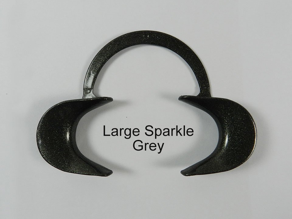 Captain Orthodontics Captain Flexi Eco Cheek and Lip Retractors, C-shape mouth openers, for orthodontic dental procedures.