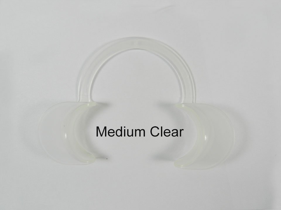Captain Orthodontics Captain Flexi Eco Cheek and Lip Retractors, C-shape mouth openers for dental and orthodontic procedures.