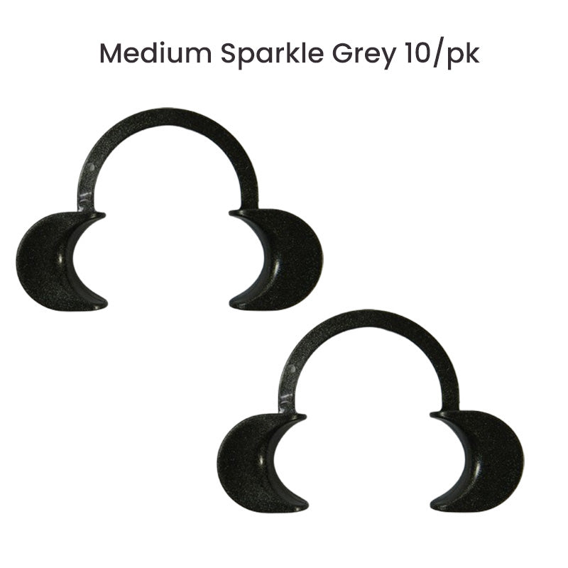 Captain Orthodontics Captain Flexi Eco Cheek and Lip Retractors, C-shape mouth openers for dental examinations and procedures.