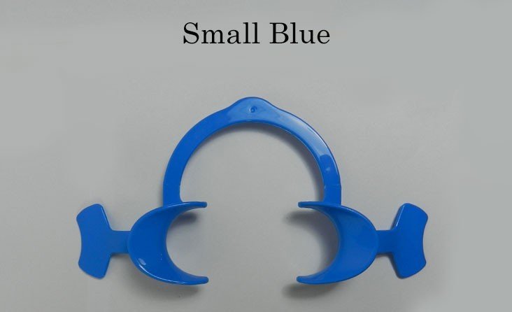 Captain Orthodontics Captain Flexi Eco cheek and tongue retractor with wings, flexible dental instrument for orthodontic procedures.